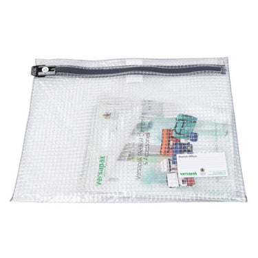Clear Security Wallet for Personal Items AS2 Button
